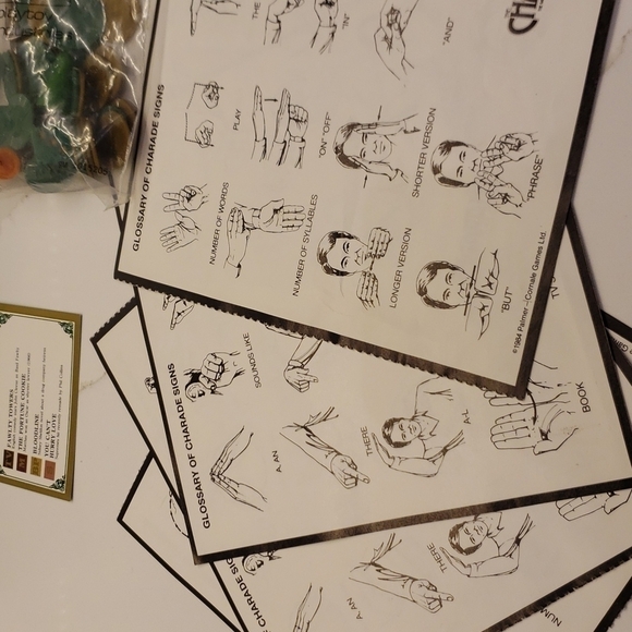 VINTAGE Play Toy Industries The Charades Game Ages 10+ 4 or more - Picture 5 of 11